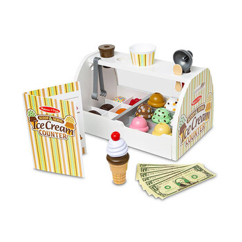 Melissa & Doug Ice Cream Counter (28pcs)