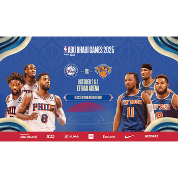 NBA ABU DHABI GAMES 2025 - 2 VIP Tickets