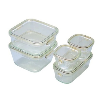 イワキ パック＆レンジ レクタンギュラー 5点セット