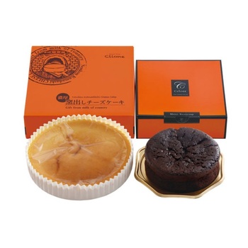 Solid 栃木県産厳選オーブンチーズケーキとガトーショコラ