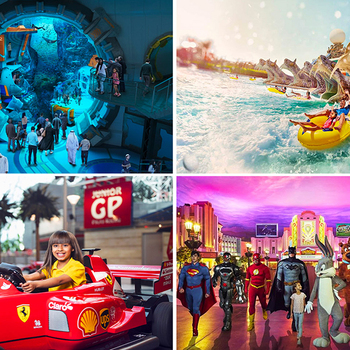 Yas Island, Abu Dhabi: 4 Days − 4 Parks