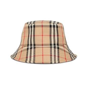 Burberry Vintage Check Cotton Bucket Hat