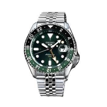 Seiko 5 Sports Stainless Steel  Men's Automatic GMT Watch