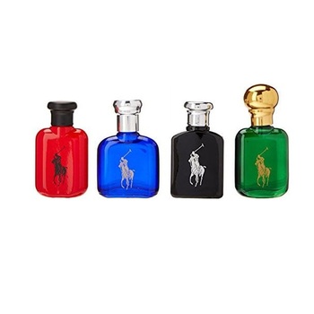 Ralph Lauren POLO 4-piece Men's Miniature EDT Set (4 × 15ML)