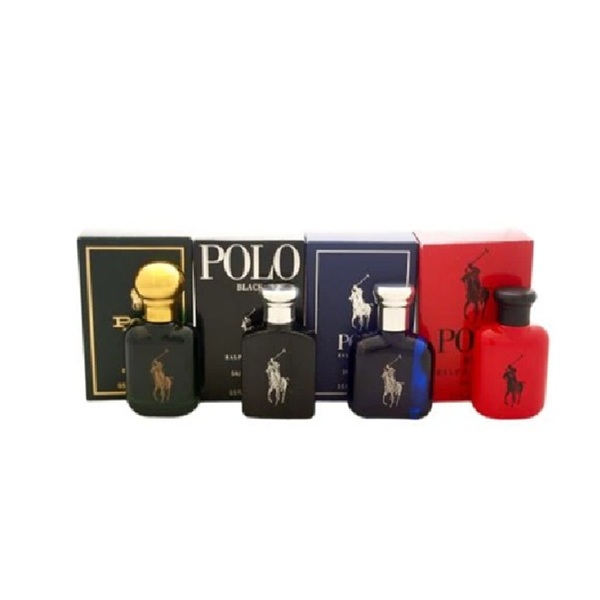 Ralph Lauren POLO 4-piece Men's Miniature EDT Set (4 × 15ML)Image