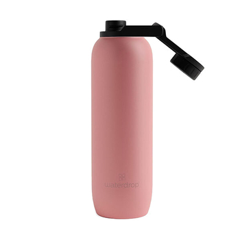  waterdrop® Borracca in Acciaio Inox 1L + Coperchio a Ribalta