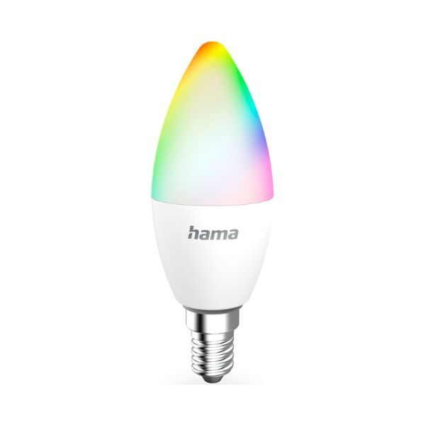 Hama Lampada a candela Smart (E14, 4,9 W, RGBW)Immagine