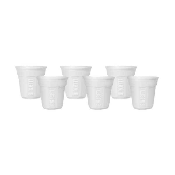 Bialetti Bicchierini in Porcellana (set da 6 pezzi)Immagine
