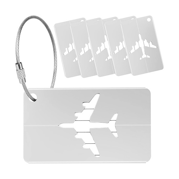 Yizhet Etichette per bagagli (set da 6 pezzi)Immagine