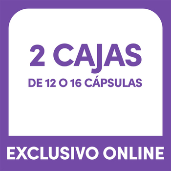 VALE POR 2 CAJAS DE CAPSULAS NESCAFÉ® DOLCE GUSTO®