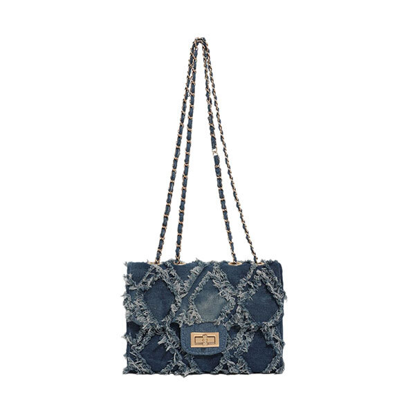 Trends Women's Denim Shoulder Bag Trends Women's Denim Shoulder BagImage