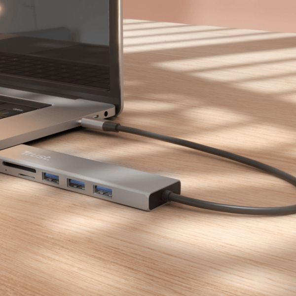 Trust Hub USB-C in Alluminio 