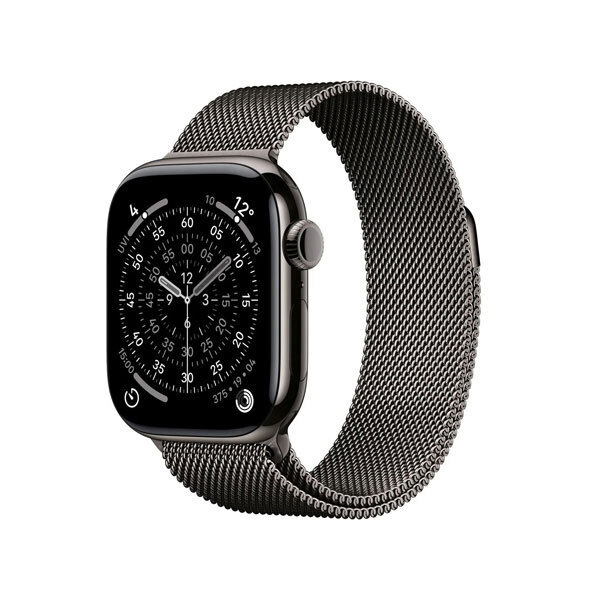 Apple Watch Series 11 GPS+Cellular Titanium − Milanese LoopImage
