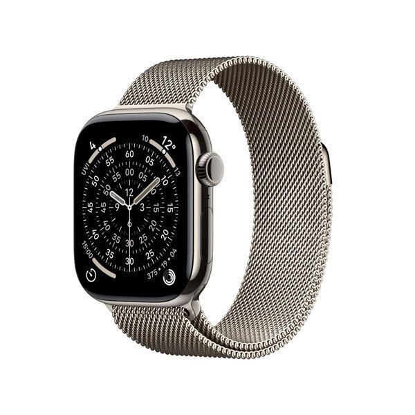 Apple Watch Series 11 GPS+Cellular Titanium − Milanese LoopImage