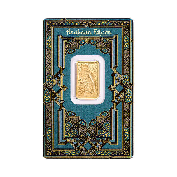 PAMP Arabian Falcon Gold Bar 5gImage