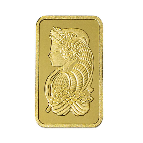 PAMP Lady Fortuna™ Gold Bar with Pendant 10gImage