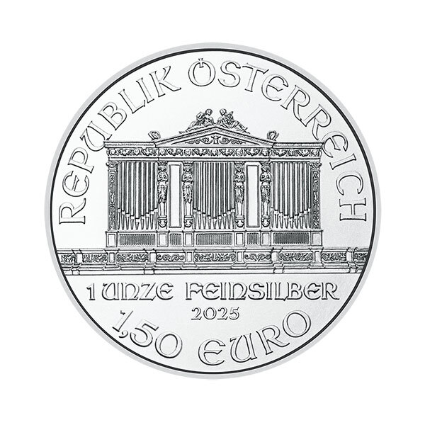 Austrian Mint Vienna Philharmonic Silver Coin 1ozImage