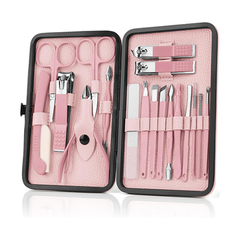 ProzenPro Stainless Steel Nail Clippers Grooming Kit 18pcs