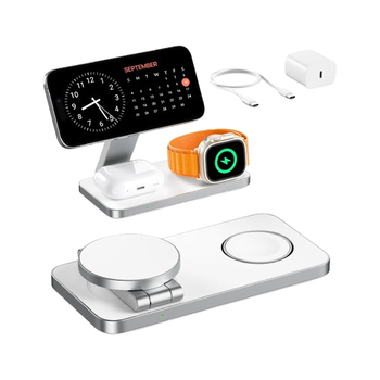 ProzenPro 3-in-1 Wireless Charger for iPhone, Watch & AirPods