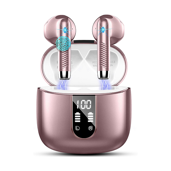 ProzenPro Wireless Earbuds Bluetooth 5.4 with ENC Mic and LED DisplayImage
