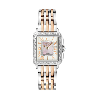 Gevril GV2 PADOVA Women's Watch with Rose-Steel Bracelet