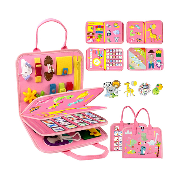 ProzenPro Montessori Busy Board Sensory Travel ToyImage