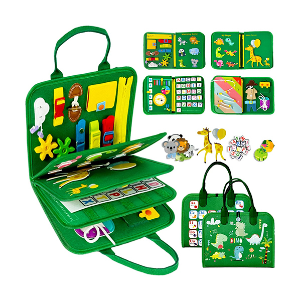 ProzenPro Montessori Busy Board Sensory Travel ToyImage