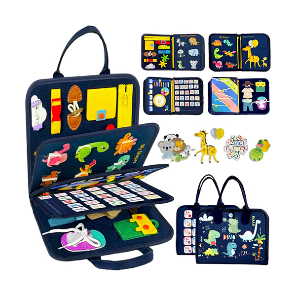 ProzenPro Montessori Busy Board Sensory Travel ToyImage