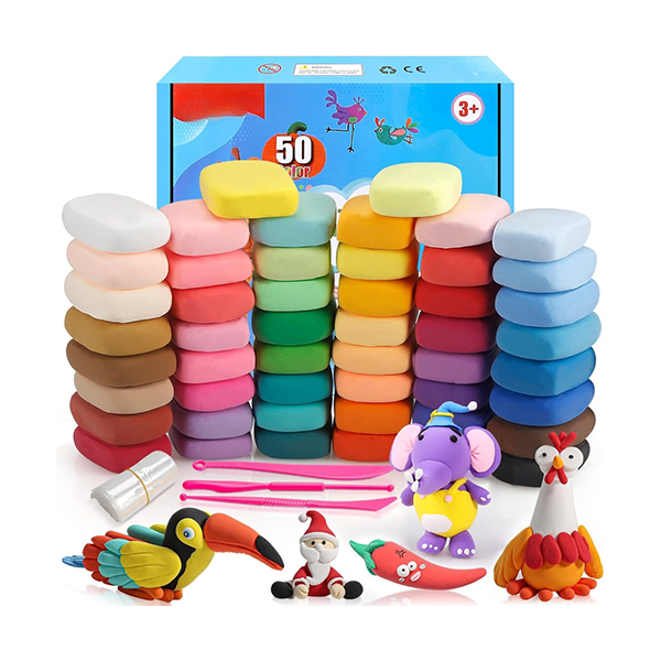 ProzenPro Air Dry Modeling Clay Kit in 50 ColorsImage