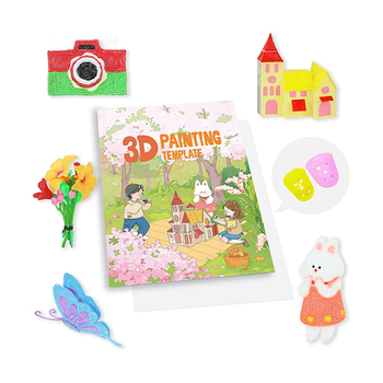 ProzenPro 3D Printing Drawing Book 40 Reusable Patterns