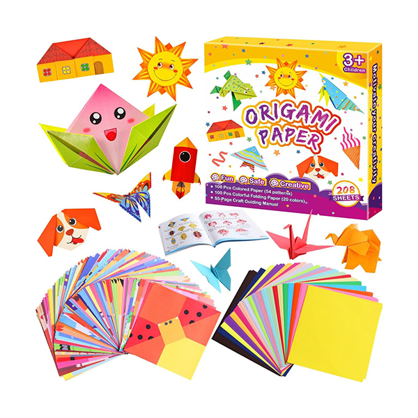 ProzenPro Origami Paper Kit Craft Set with 208 SheetsImage