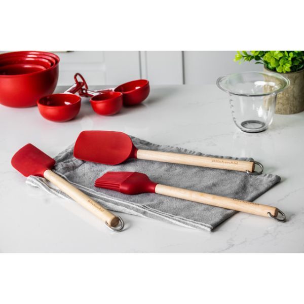 KitchenAid Set da forno in legno di betulla da 3 pezziImmagine