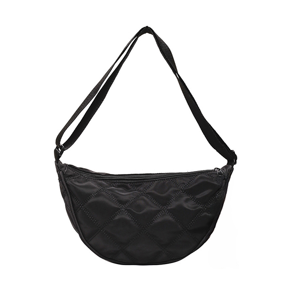 Trends Stylish Pleated Nylon Shoulder BagImage