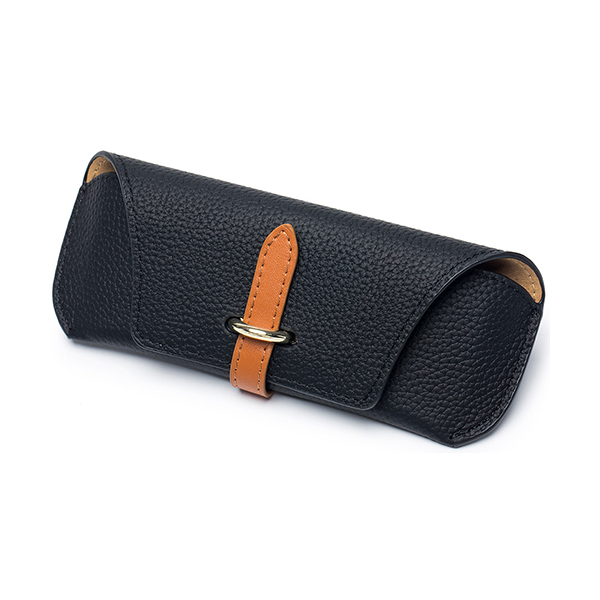 Trends Genuine Leather Chic Glasses CaseImage