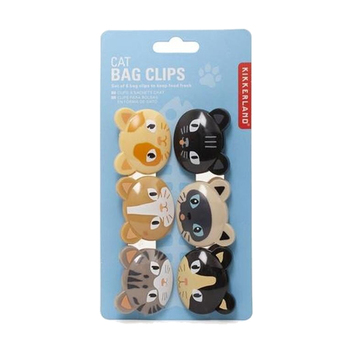 Kikkerland Katzentaschenclips
