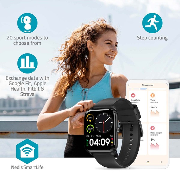 Nedis Smartwatch SmartLife 
