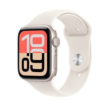Apple Watch SE 3 GPS Aluminium − Sportbandje