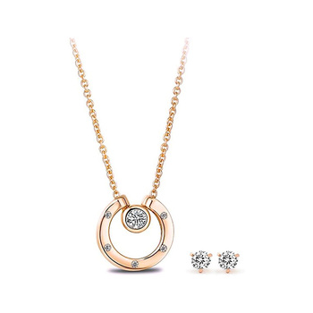 Pica LéLa FELIX Pendant Necklace & Stud Earrings