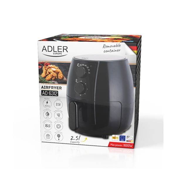 Horno AirFryer 2.5L de AdlerImagen