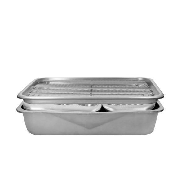 MasterClass Bakset voor stapelen in aluminium (set van 5)Afbeelding