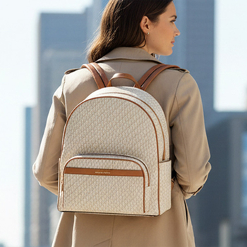Michael Kors MONOGRAM Canvas Backpack
