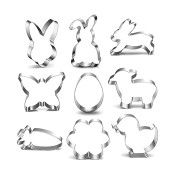 Oster-Keksausstecher-Set (9-tlg.)