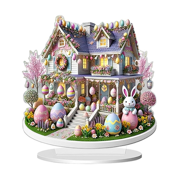 Décoration de Pâques en Acrylique