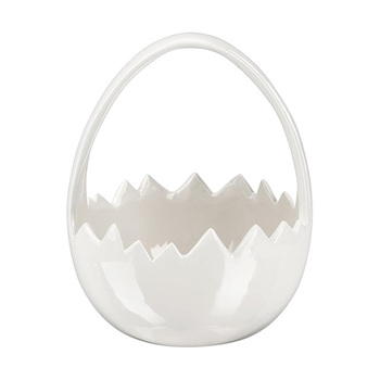 Cestino da Pasqua a forma di guscio d'uovo