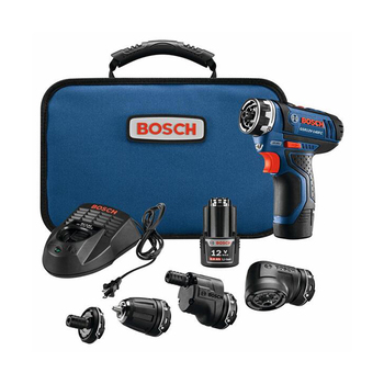 Bosch FlexiClick 5-in-1 Drill Driver Kit