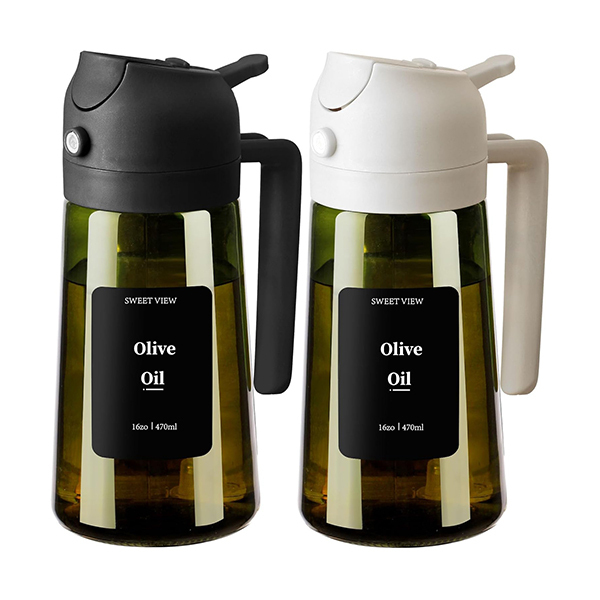 Sweet View Set spruzzatore e dispenser 2-in-1 per olio d'olivaImmagine