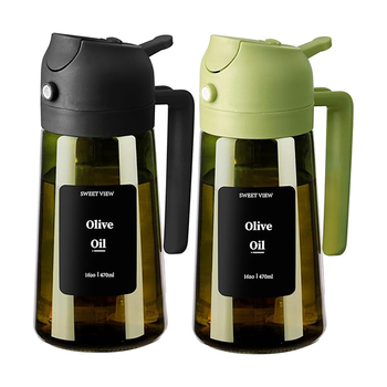 Sweet View Set spruzzatore e dispenser 2-in-1 per olio d'oliva