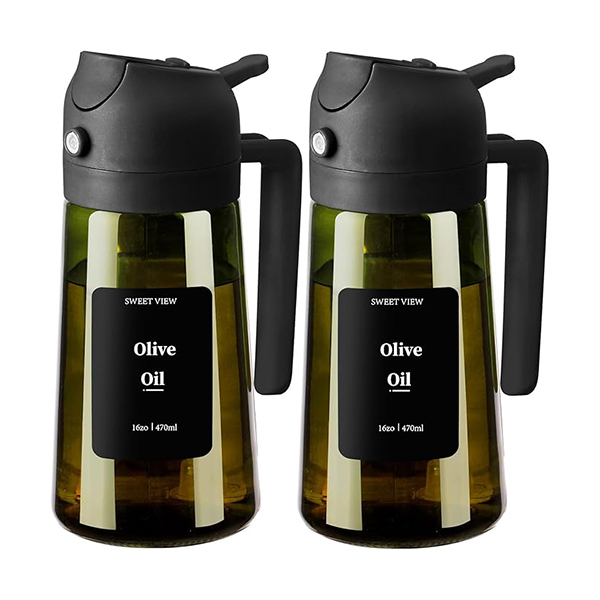 Sweet View Set spruzzatore e dispenser 2-in-1 per olio d'olivaImmagine