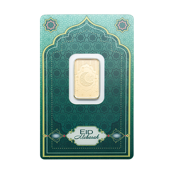 PAMP Eid Mubarak Gold Bar 5gImage