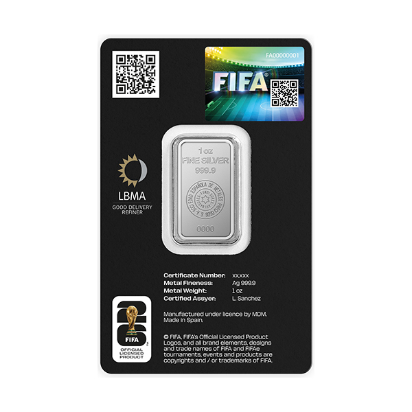PAMP FIFA World Cup 2026 Silver BarImage